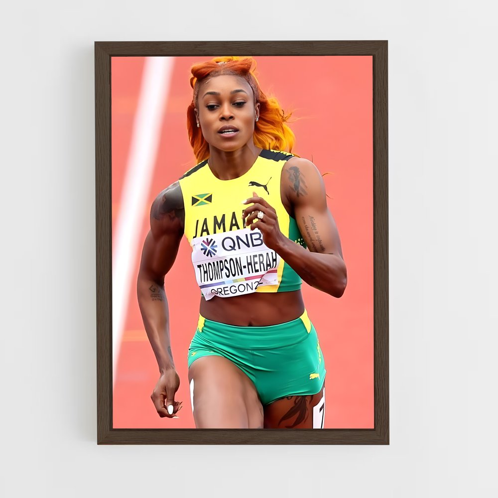 Poster La Jeune Étoile – affiche Athlétisme (vue 5)
